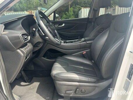 Hyundai, Santa Fe, 1600, 230, гибрид, внедорожник, автомат, передний привод, среднее состояние, левый, белый, 1 945 000 ₽